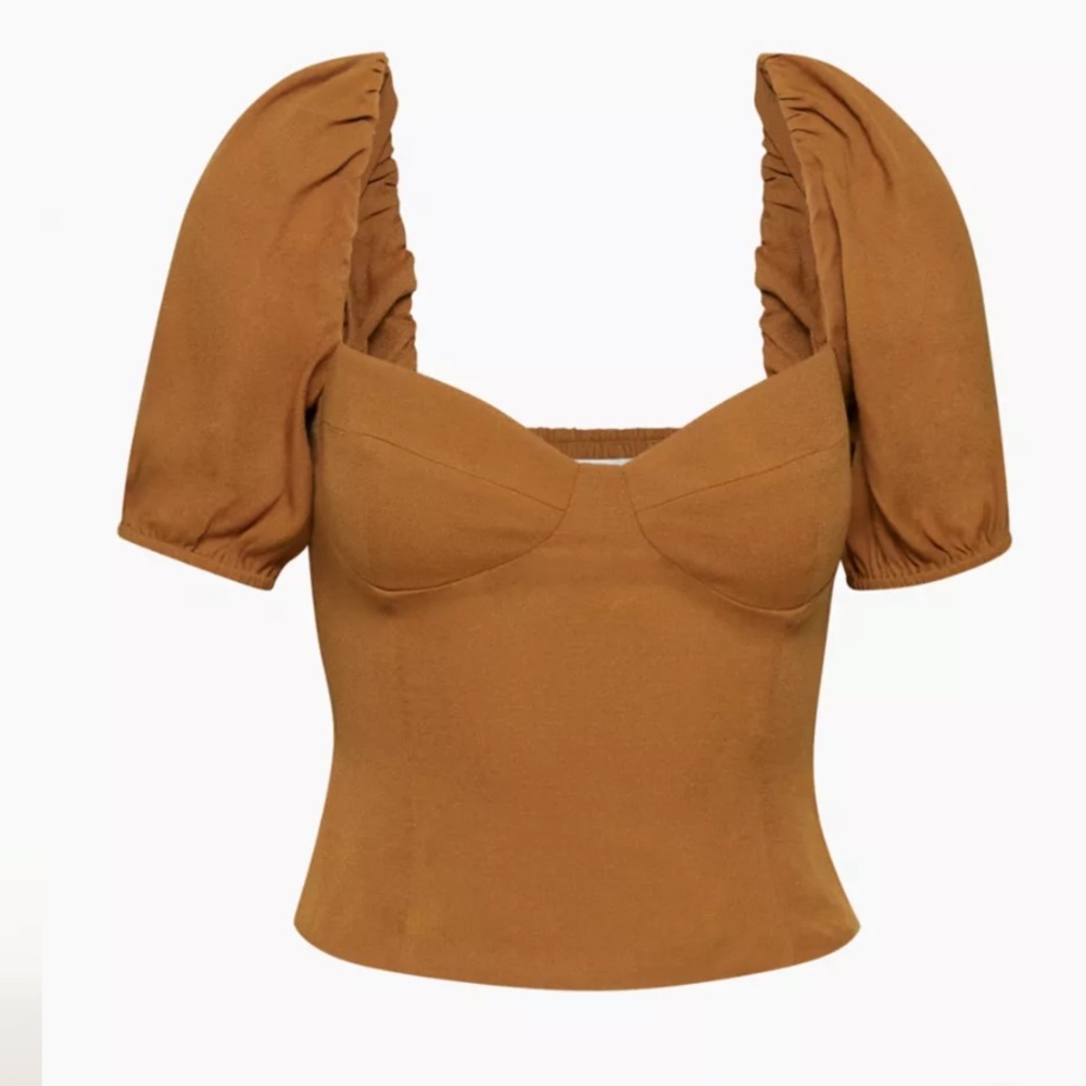 Aritzia Wilfred Novella Shortsleeve Blouse
